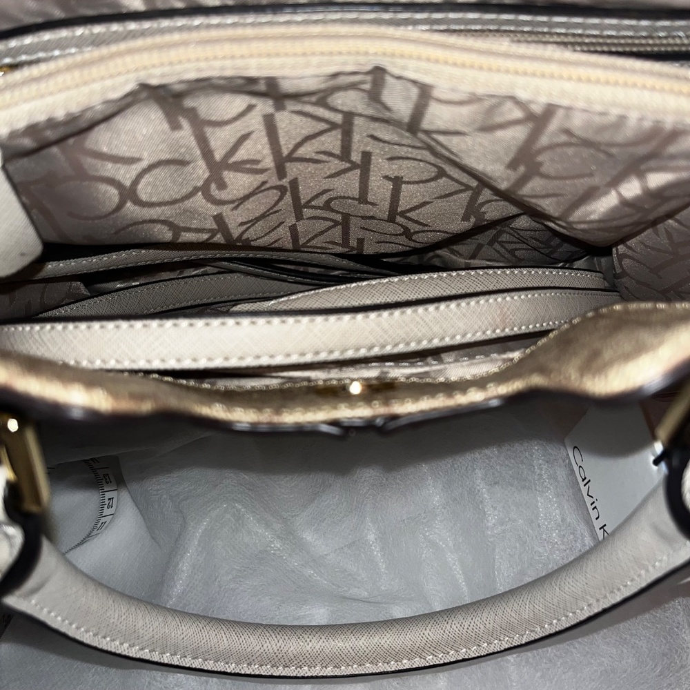 Calvin’s Klein Monogram Satchel - Picture 8 of 13